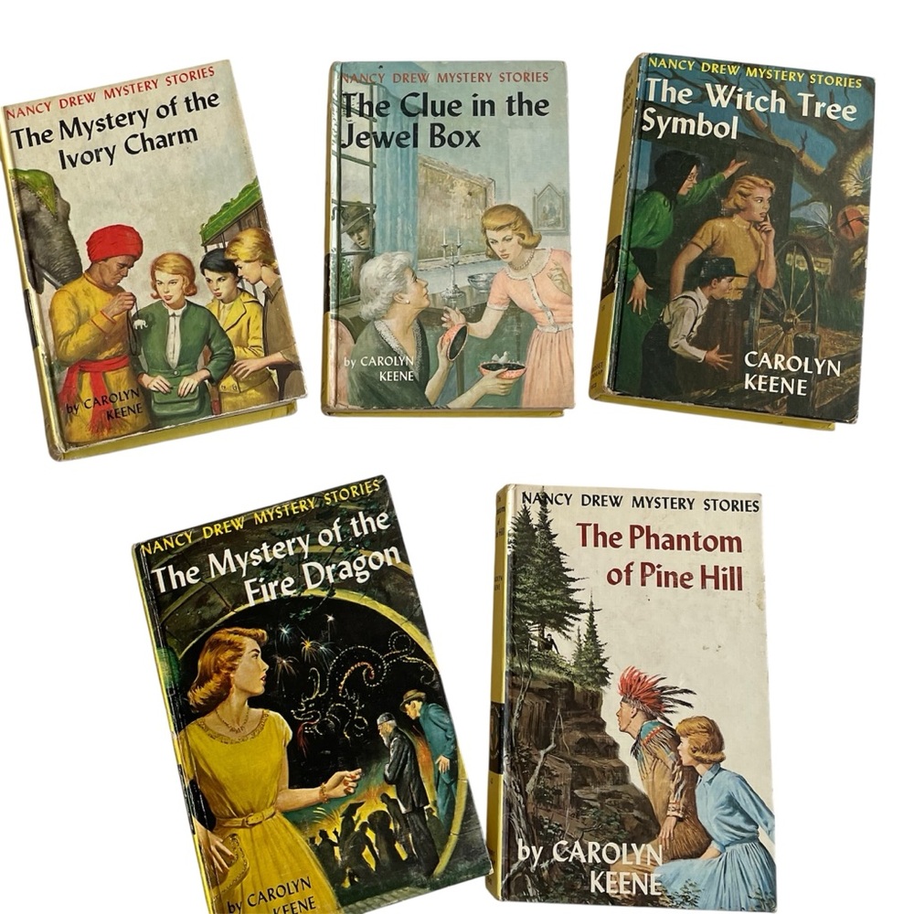 Nancy Drew books by Carolyn Keene Vintage 40s/50s/60s book 13 20 33 38 42